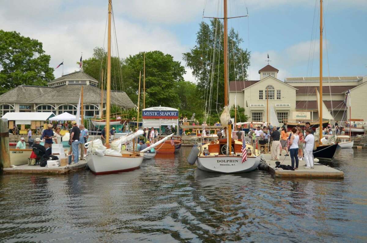 Mystic is for boat lovers Traditional and classic wooden boats are displayed during the annual Wooden Boat Show. On July 28 and 29, some of the most outstanding boats in the country converge at Mystic Seaport for the Antique & Classic Boat Rendezvous. The annual event showcases high-quality antique vessels, including cruisers, sailboats, and runabouts. An award competition recognizes excellence in restoration, authenticity, and workmanship.