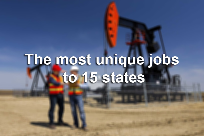 The most unique jobs to 15 states