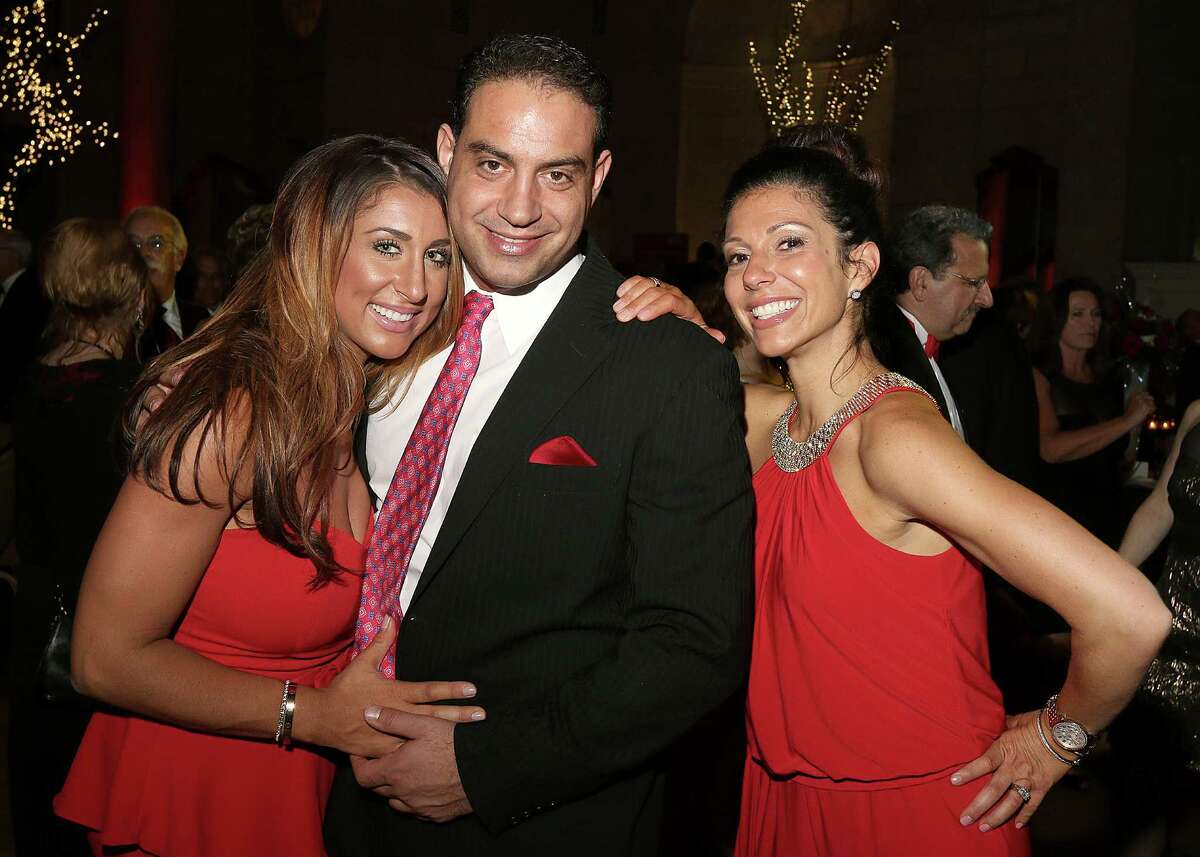 Saratoga Springs, NY - March 14, 2015 - (Photo by Joe Putrock/Special to the Times Union) - (l to r) Michelle Aviza, Stephen Valente and Daniella Redgrave during "Radio Days", the 32nd Annual Capital Region Heart Ball to benefit the American Heart Association at the Hall of Springs in Saratoga Springs, NY. ORG XMIT: 07