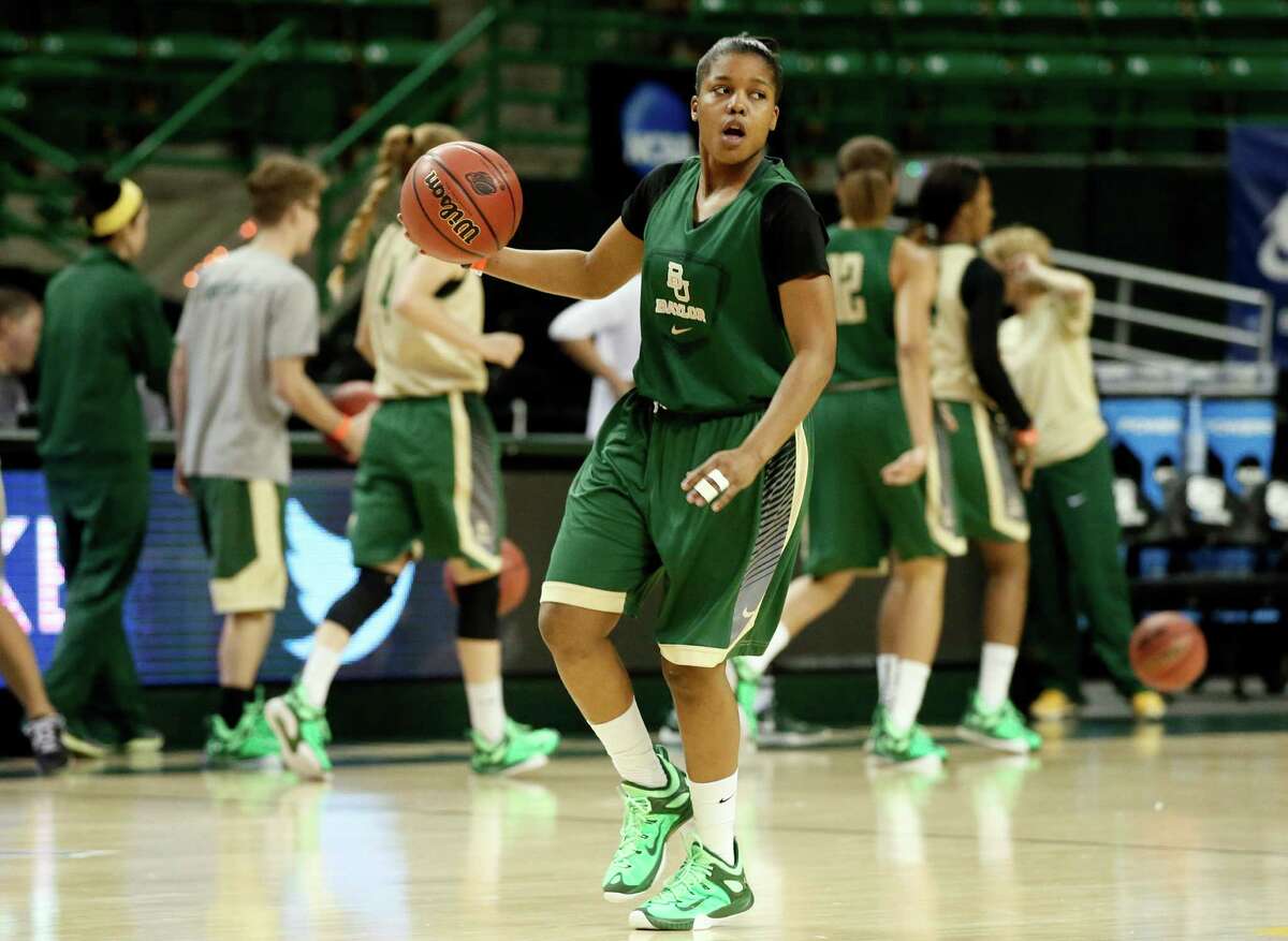 Baylor’s Niya Johnson handles the ball during a practice for the first round of the NCAA women's tournament on March 19, 2015, in Waco. Baylor will play Northwestern State on Friday.