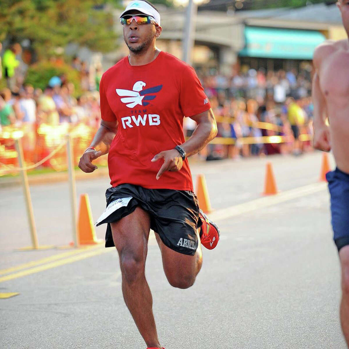 Former Danbury resident and Army veteran Alex Cabrera will be competing in the Danbury half marathon on March 29. Cabrera will be running as part of Team RWB, an organization that helps veterans adjust to civilian life after returning home from active duty.