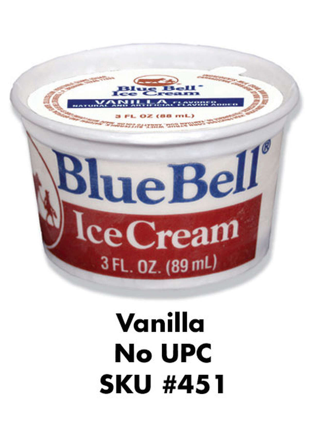 These items have been recalled by Blue Bell Creameries in Brenham, Texas as part of a listeria outbreak.