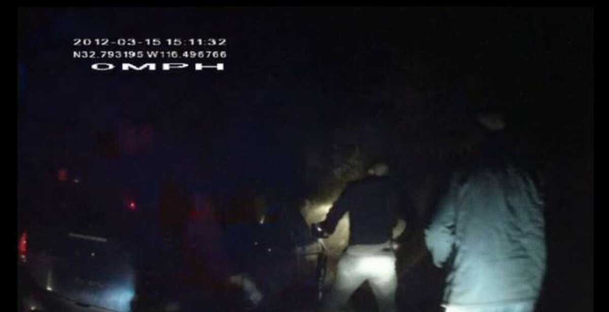 Border Patrol agents were involved in a high-speed pursuit that eventually led to an agent firing a Taser at the driver of the involved vehicle. An explosion occurred when the Taser was fired and the driver was burned to death. The dashcam video footage shows agents backing their vehicles away from the vehicle engulfed in flames.
