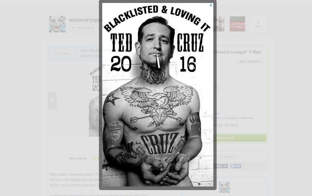 The 22 Strangest Ted Cruz Products You Can Buy Online