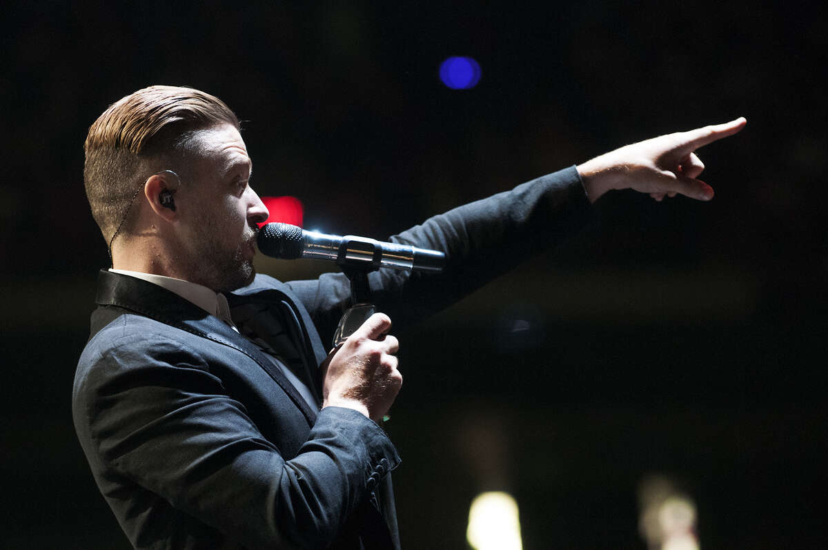 Best concert in the past year (March 20, 2014 to April 4, 2015): 2. Justin Timberlake at the Times Union Center, Wednesday, July 16, 2014 in Albany (Tom Brenner/ Special to the Times Union)