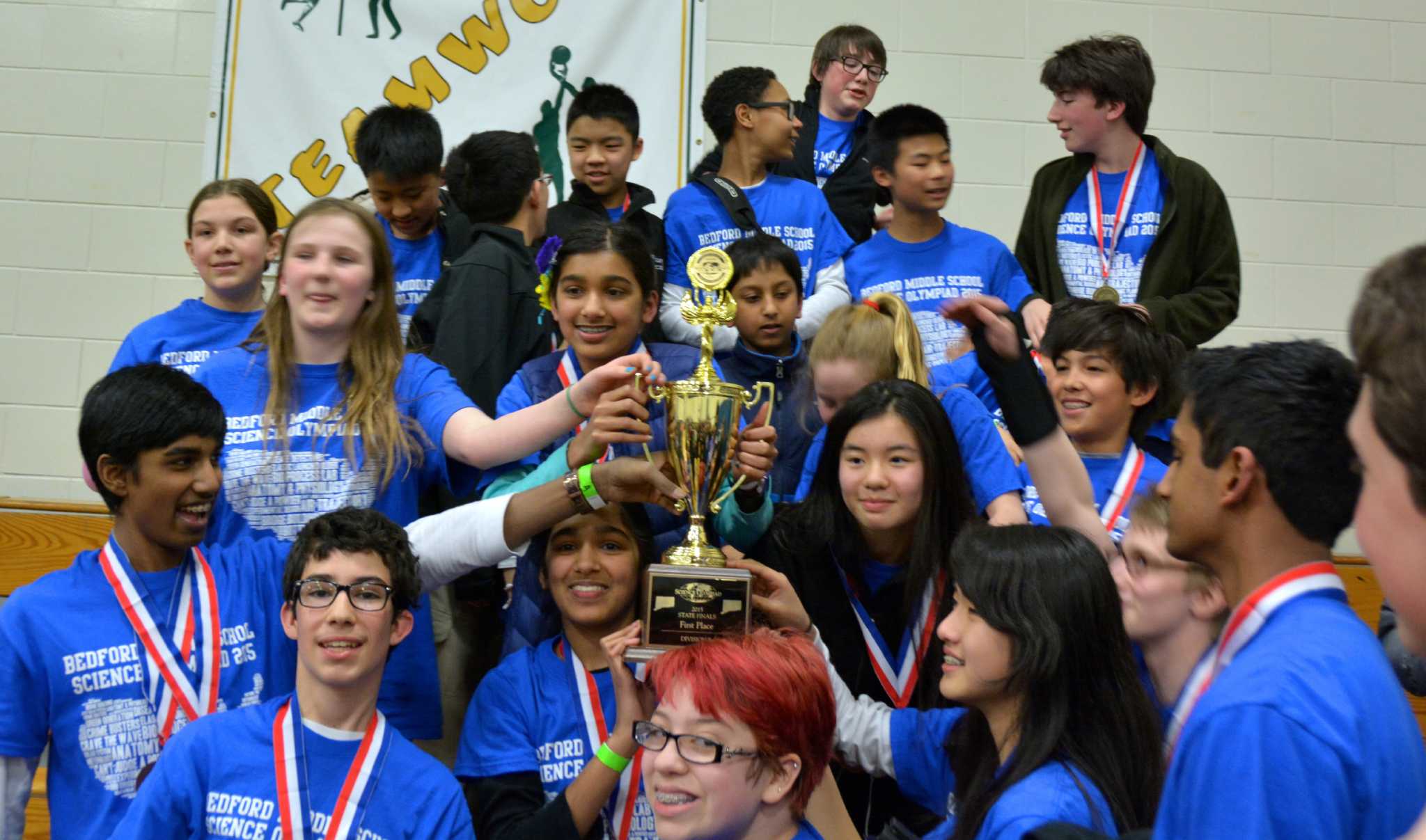 Bedford Middle School captures state crown in teamscience competition