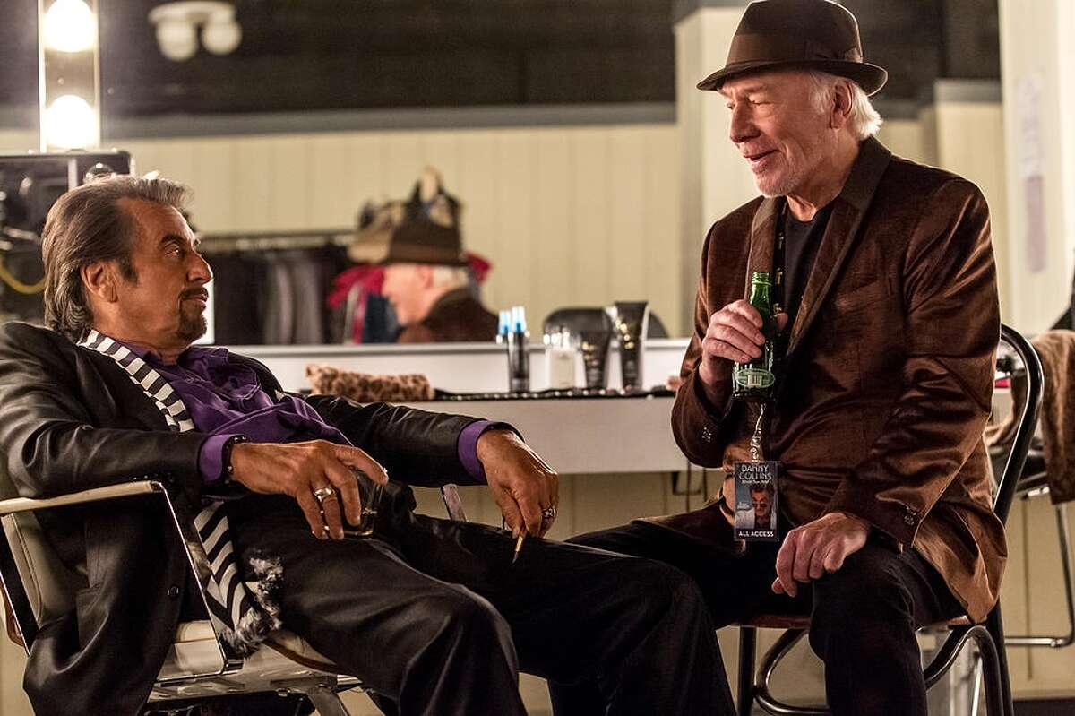 Al Pacino (left) and Christopher Plummer in “Danny Collins.”