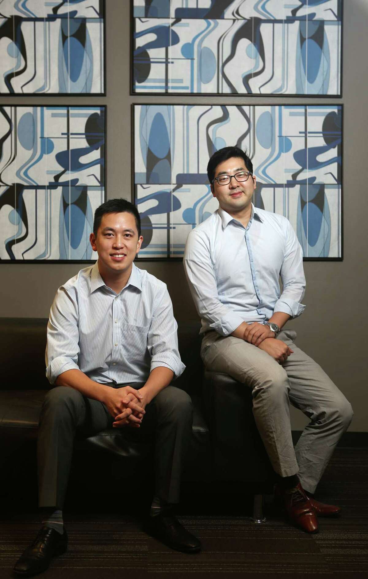 Abraham Chu and Youngro Lee are co-founders of NextSeed. Their crowdfunding platform, based in Houston, will help small businesses raise capital through revenue-sharing loans.﻿