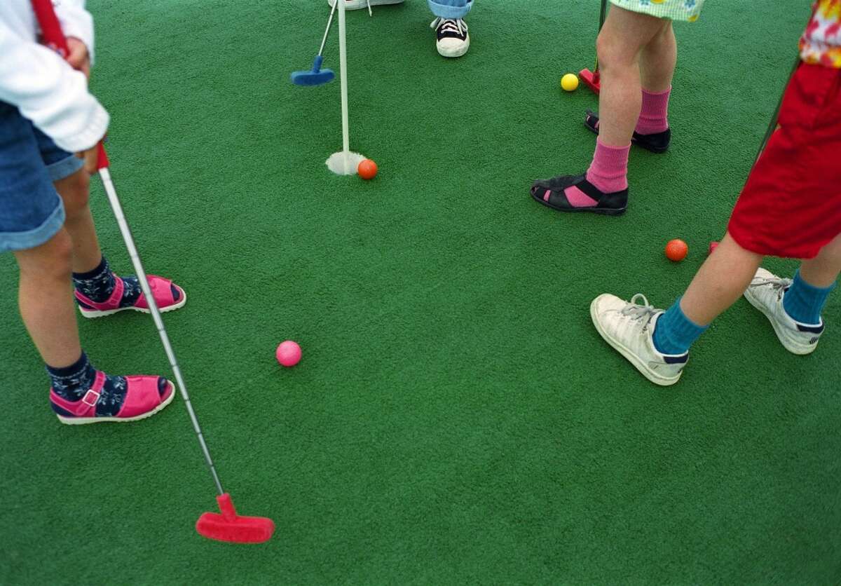 Want to spark up some friendly competition? Take your date for a round or two of miniature golf. There's All 4 Fun and Control Tower in Latham. Or you could try the glow-in-the-dark mini golf at Crossgates Mall.