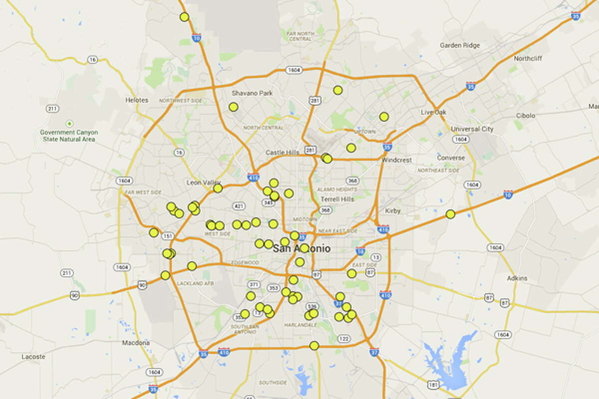 Click through to see the 16 San Antonio restaurants cited with 14 or more demerits on the most recent health inspection reports through March 27, 2015.