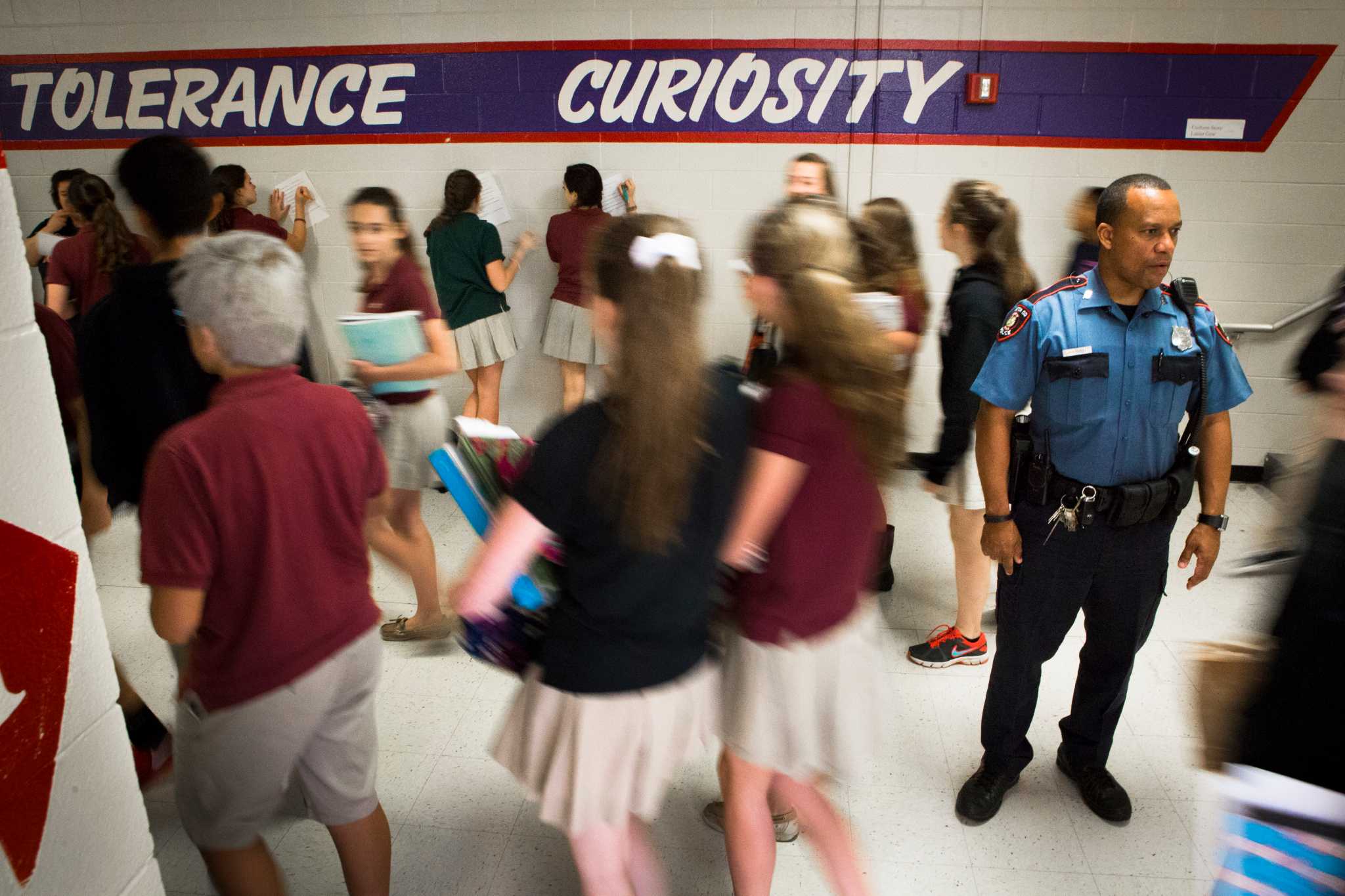 Local school police used force on students hundreds of times in recent