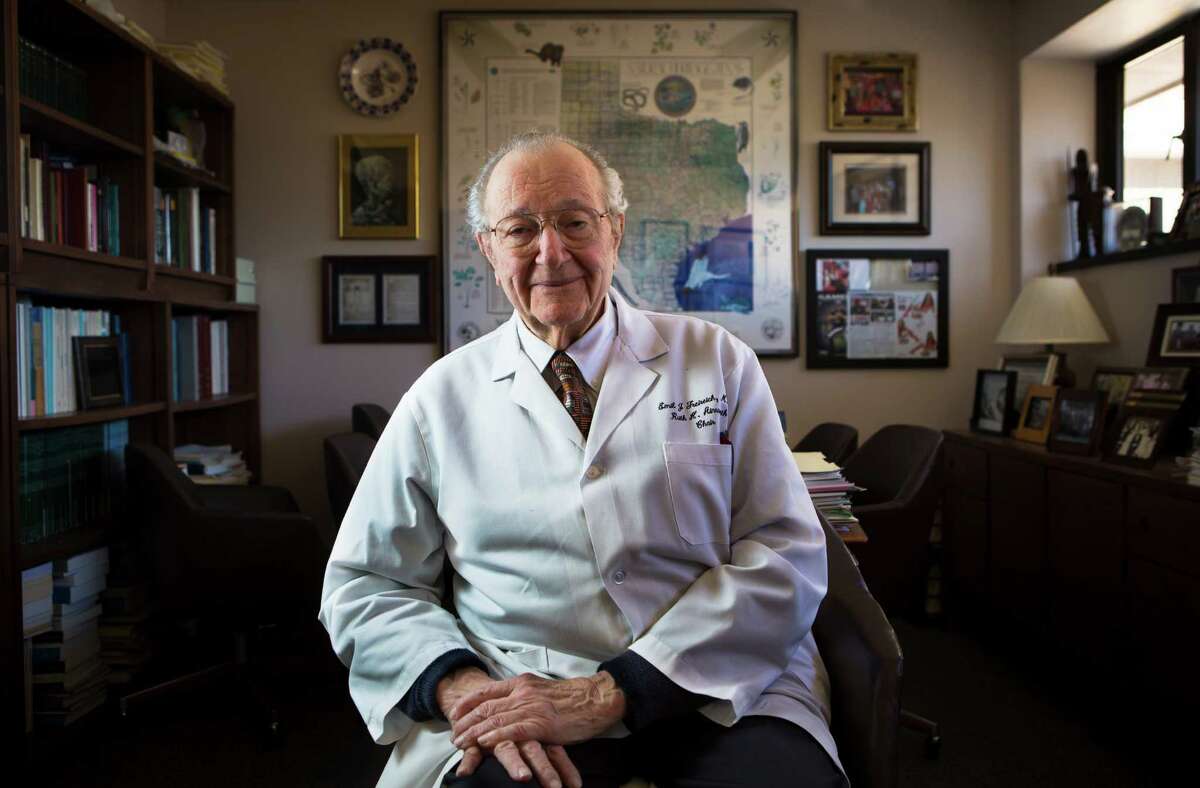 Dr. Emil J. Freireich, 88-year-old M.D. Anderson researcher, is one of legendary figures in the history of oncology. Freireich, who cured childhood leukemia more than a half century ago, is included in Ken Burns' new PBS documentary Emperor of All Maladies: A Biography of Cancer, which airs Monday through Wednesday. Friday, March 27, 2015, in Houston.