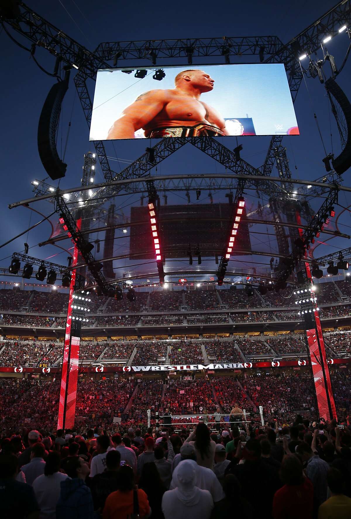 WrestleMania 31 dominates Levi's Stadium in Santa Clara