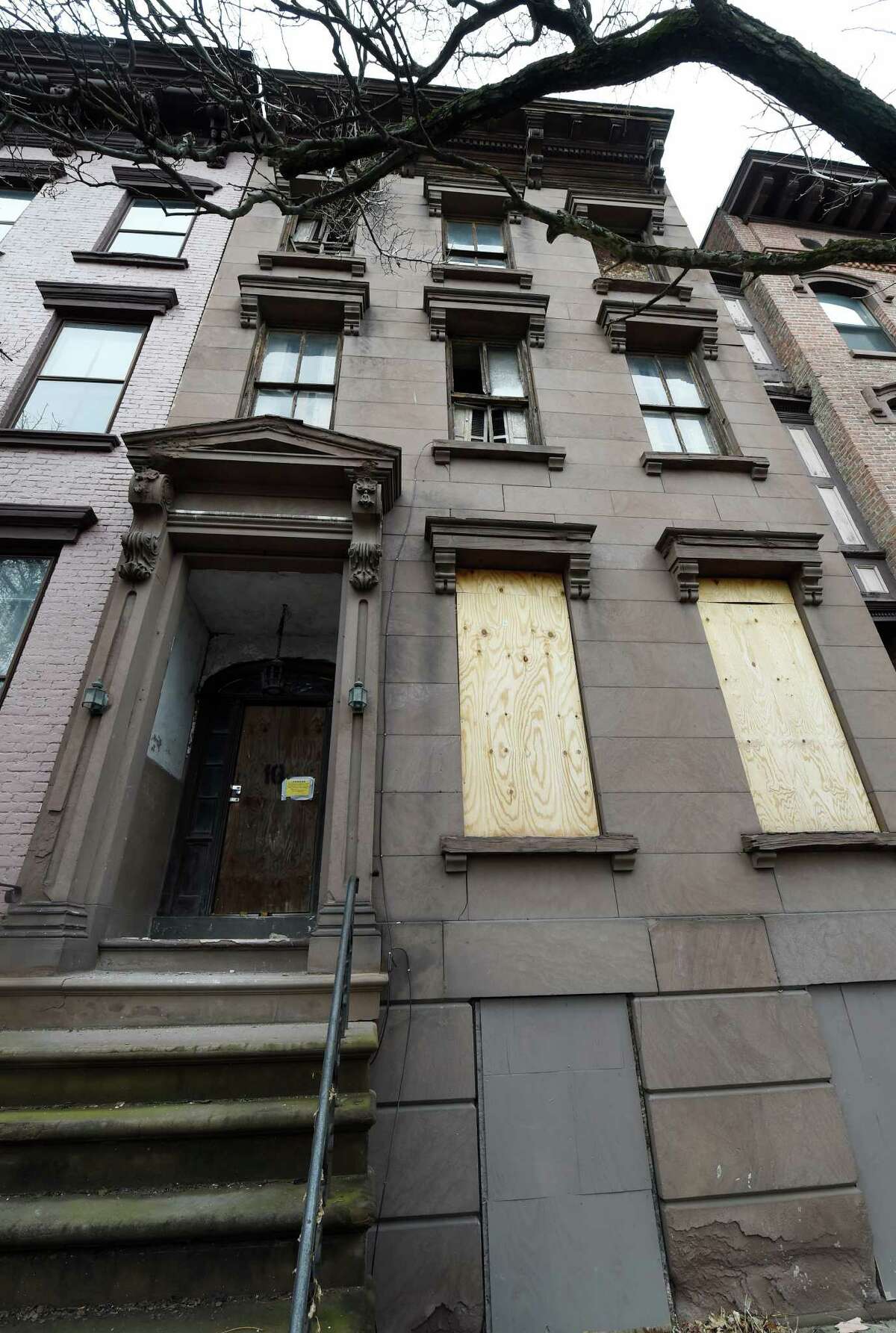 Historic Albany Ten Broeck Triangle Brownstone Saved