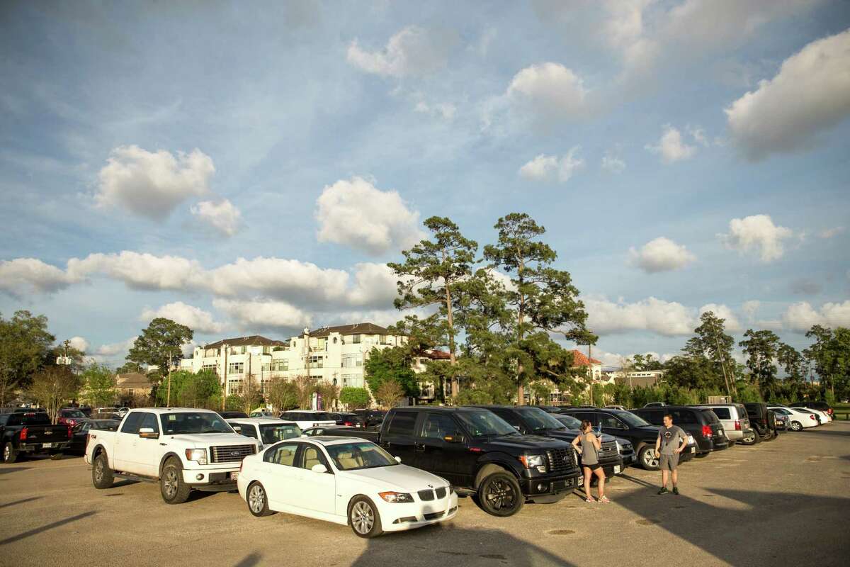 A parking area at Memorial Park is shown on Wednesday, March 25, 2015, in Houston. ( Brett Coomer / Houston Chronicle )