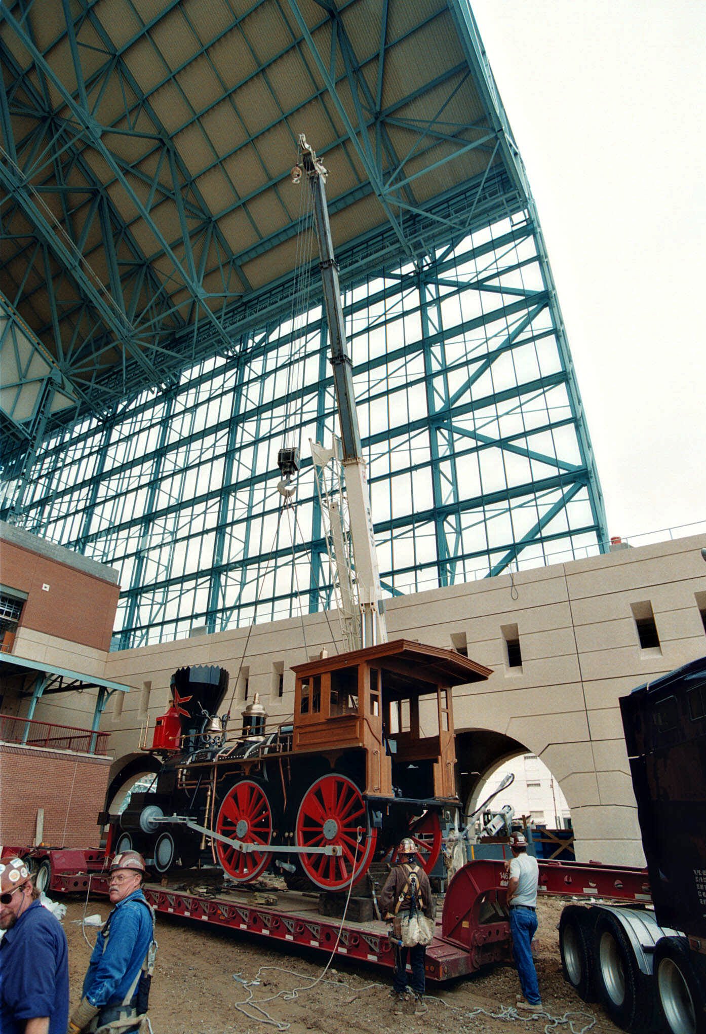 Minute Maid Park train: the Astros' replica 19th century