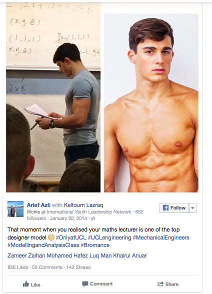 Is He The Worlds Hottest Math Teacher 