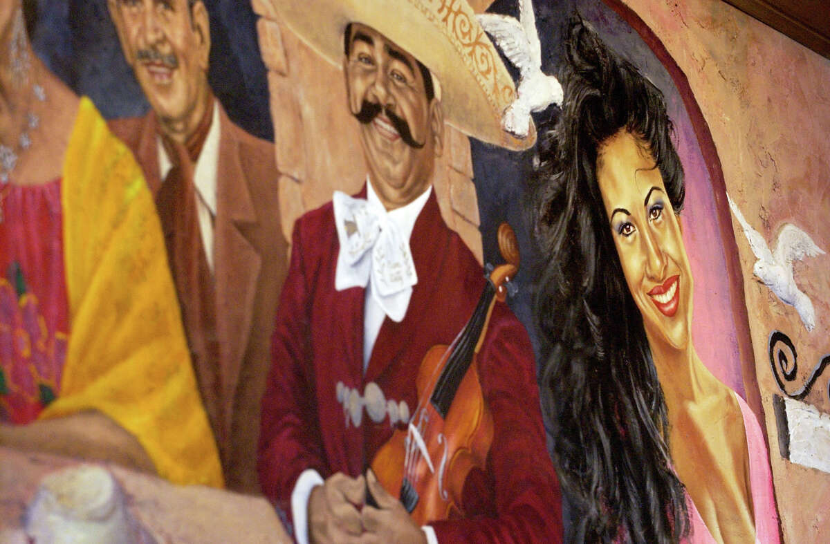 Ten years after her death people around San Antonio continue to keep the memory of Selena alive in a variety of forms with everything from graffiti on the side of buildings, to murals and shrines at Mi Tierra restaurant. Photo HELEN L. MONTOYA