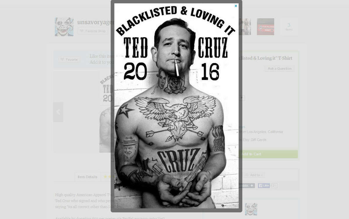 The 22 weirdest Ted Cruz 2016 products you can buy online From an autographed tie to artificial nails, check out the best ways to support the Republican presidential candidate from Texas.