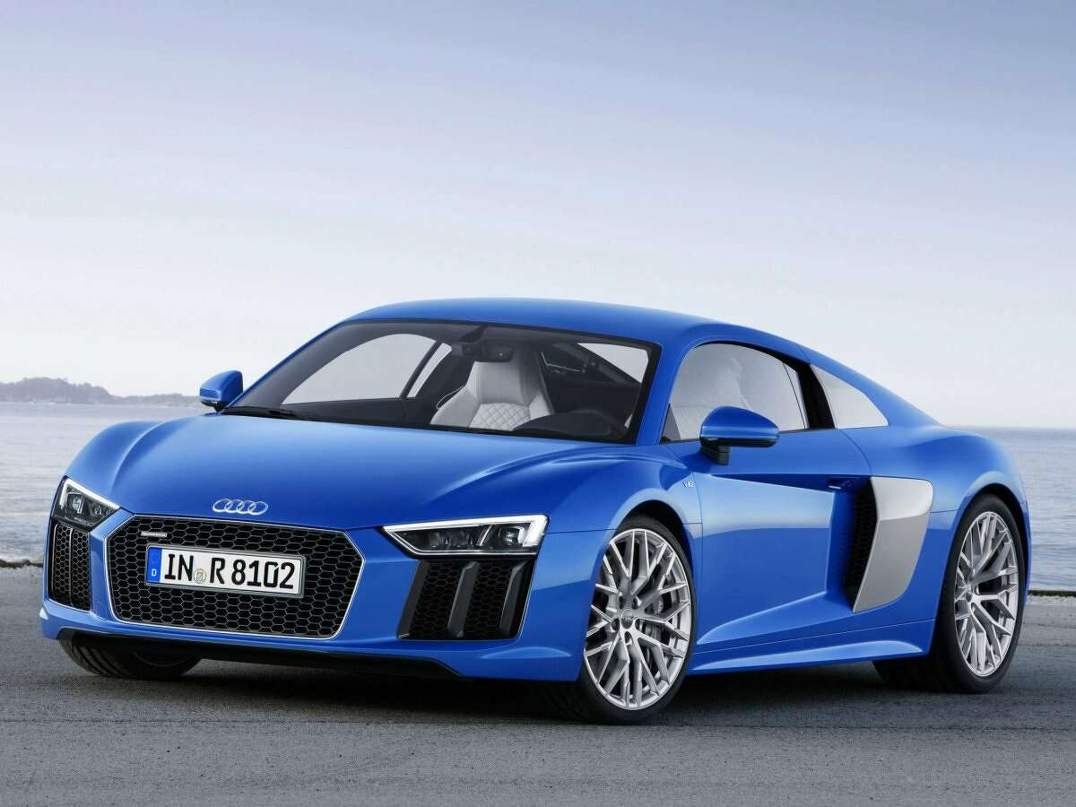 Audi R8: Poised to be one of the fastest Audis ever created, the R8 and R8 plus will be powered by a 5.2-liter V-10 engine that generates 540 horsepower or 610 horsepower (for the plus model). Design-wise, the supercar still has the look that makes it standout on the road. Thanks to a mix of aluminum and carbon fiber, the R8 is now 40 percent more rigid. Pricing is yet to be announced.