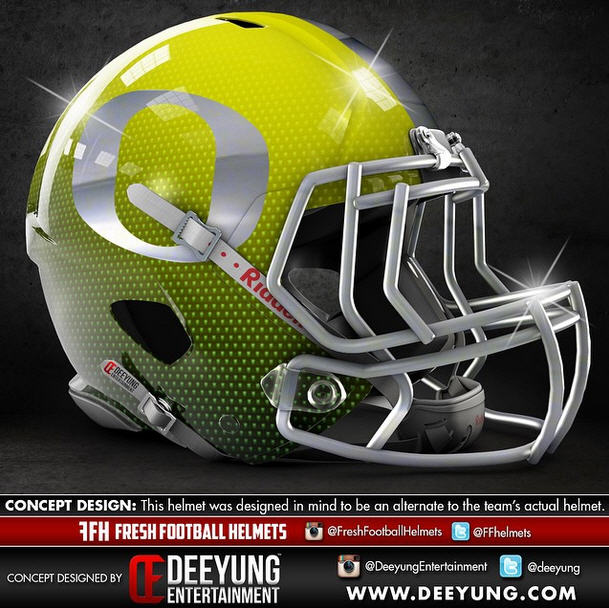 Cool concept helmets. Never change from the original but maybe for an  alternate?