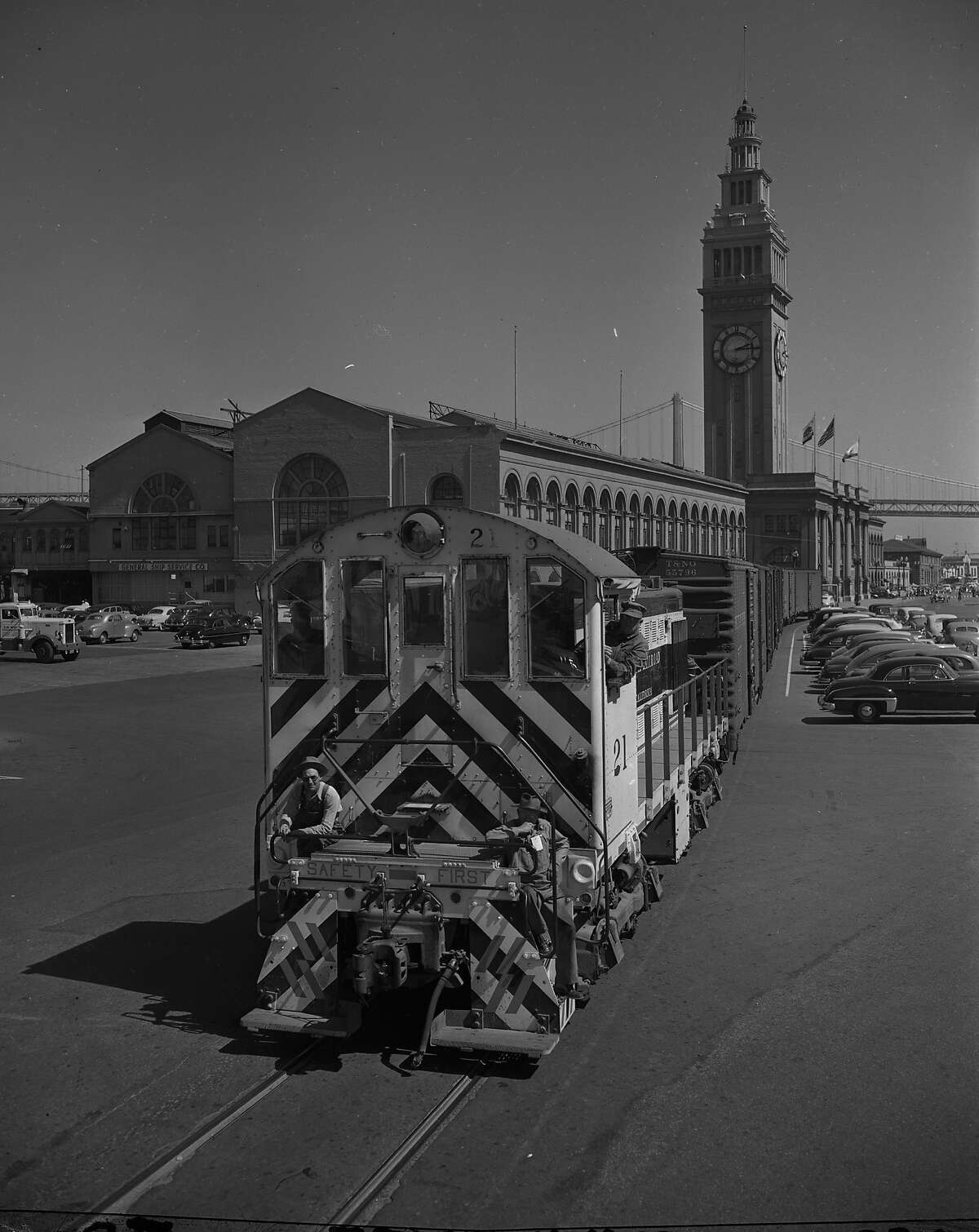 1950年4月拍摄的州环线铁路照片