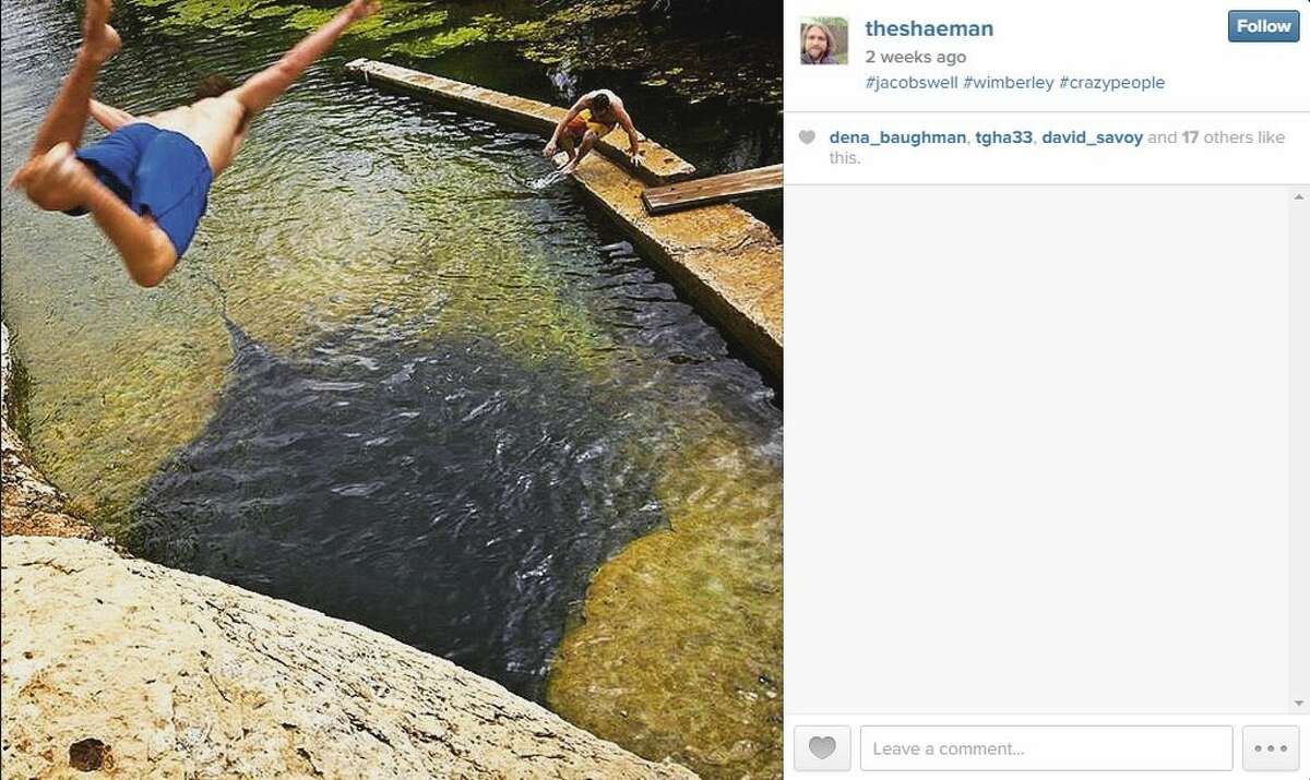 Take the Plunge into Jacob's Well in Wimberley, Texas