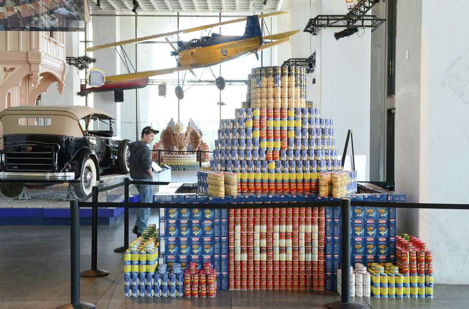 Canstruction Honors Heroes At State Museum Houston Chronicle