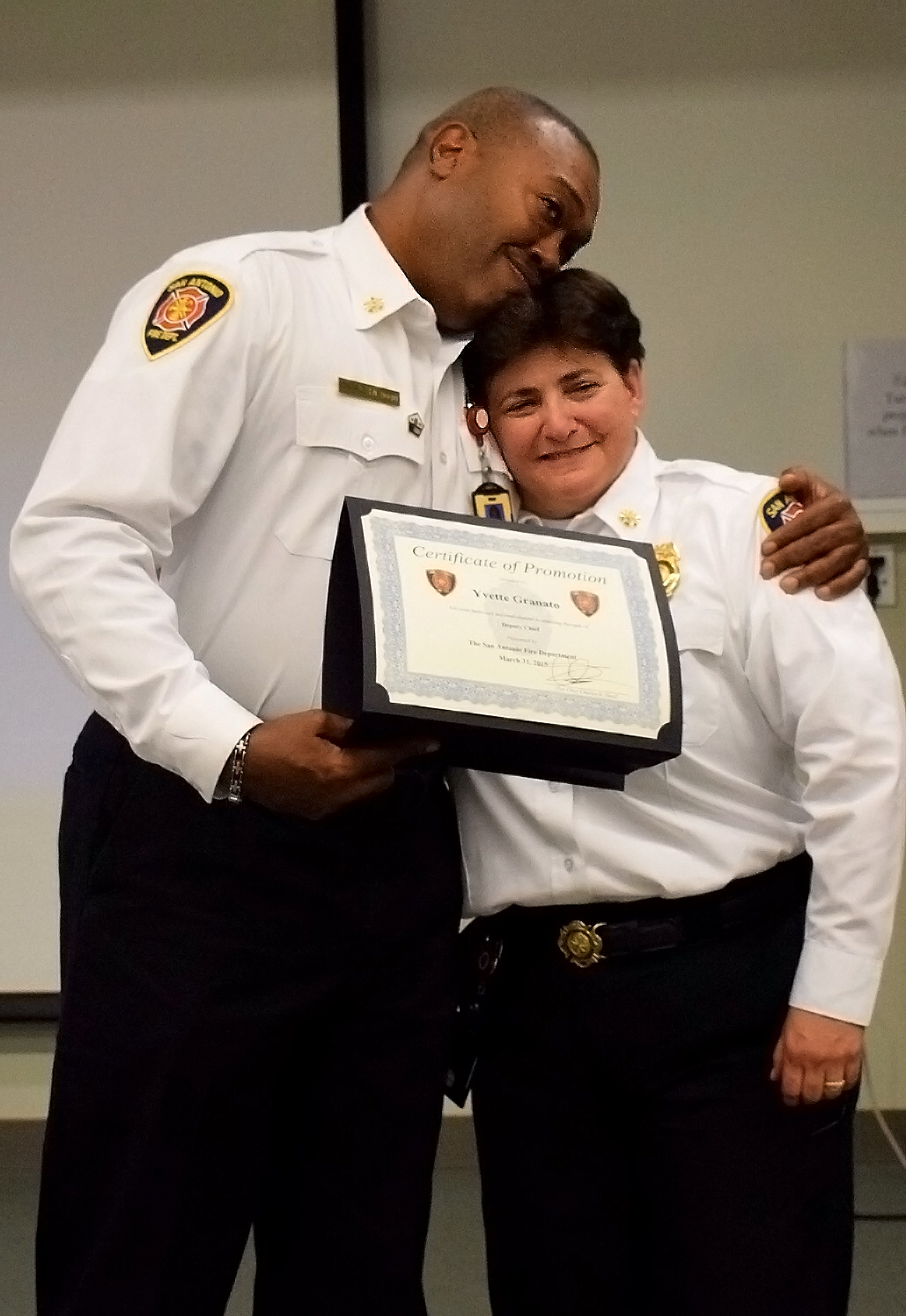 San Antonio sees first female deputy fire chief