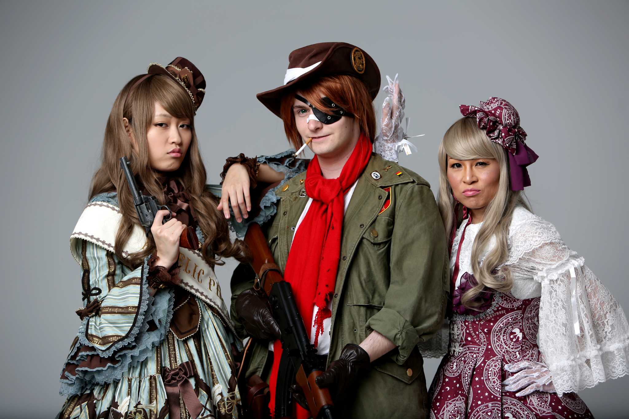Anime convention Victorian fashion meets Japanese pop culture