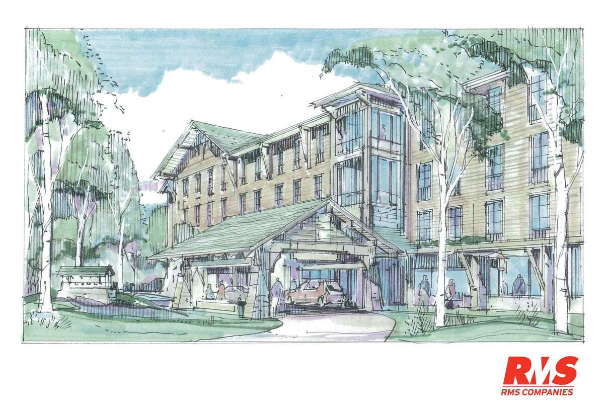 This rendering shows a specialty boutique hotel that is being proposed for the cityâÄôs west side by RMS Companies, a Stamford based developer.