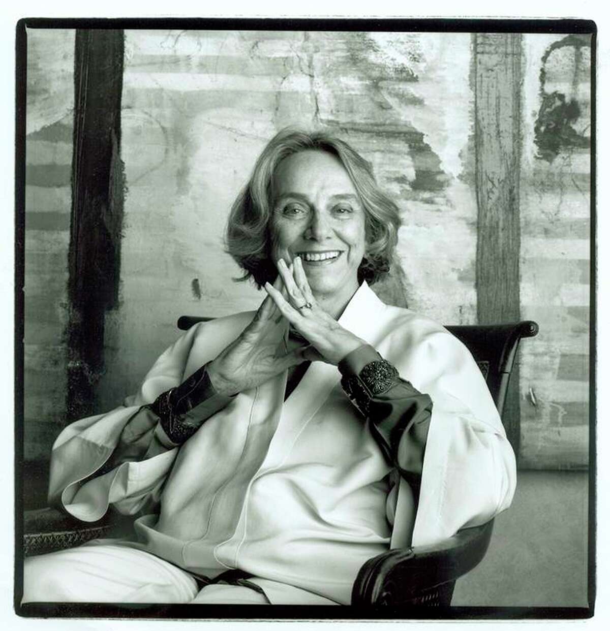 Paule Anglim, shown in an undated photo, died Thursday morning in San Francisco. She opened her gallery in the 1970s.