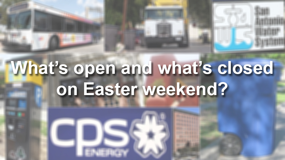 What's open and what's closed on Easter weekend?