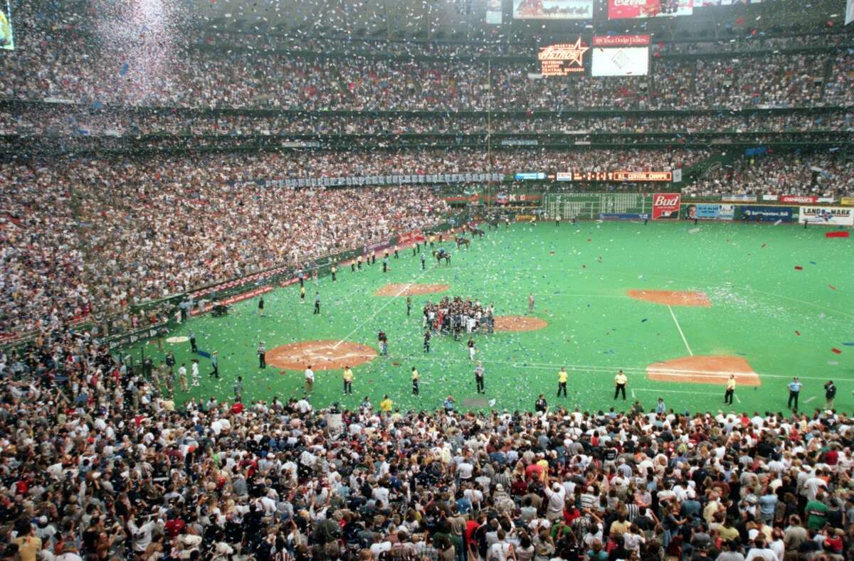 This week in 1999 the last Houston Astros game was played at the Astrodome