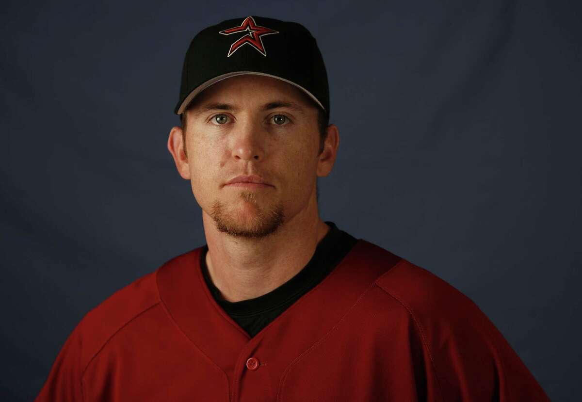 Houston Astros closer Billy Wagner looks skyward after closing out