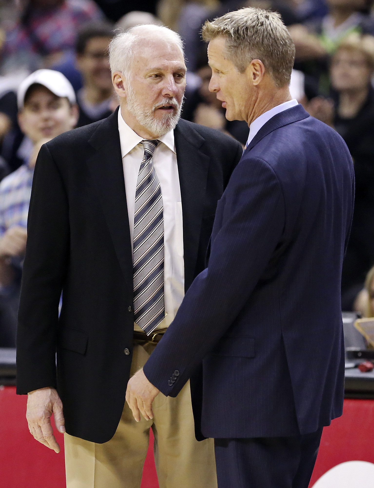 Spurs coach Gregg Popovich is 'envious' of Golden State Warriors