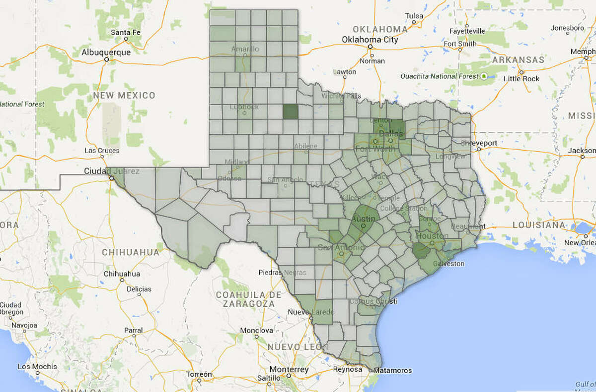 Houston area property tax rates by county