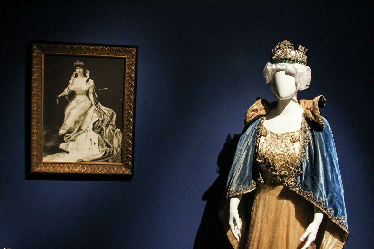 The "Jewels of the Court" Fiesta exhibit at the Witte Museum showcases a number of different aspects surrounding Fiesta, including the Battle of Flowers Parade and the high fashion seen in the Fiesta court.