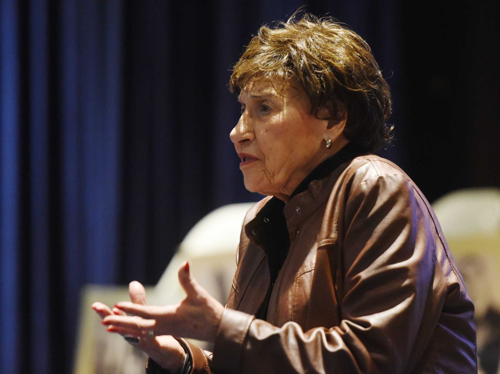 Holocaust survivor tells students about duty, hope and perseverance