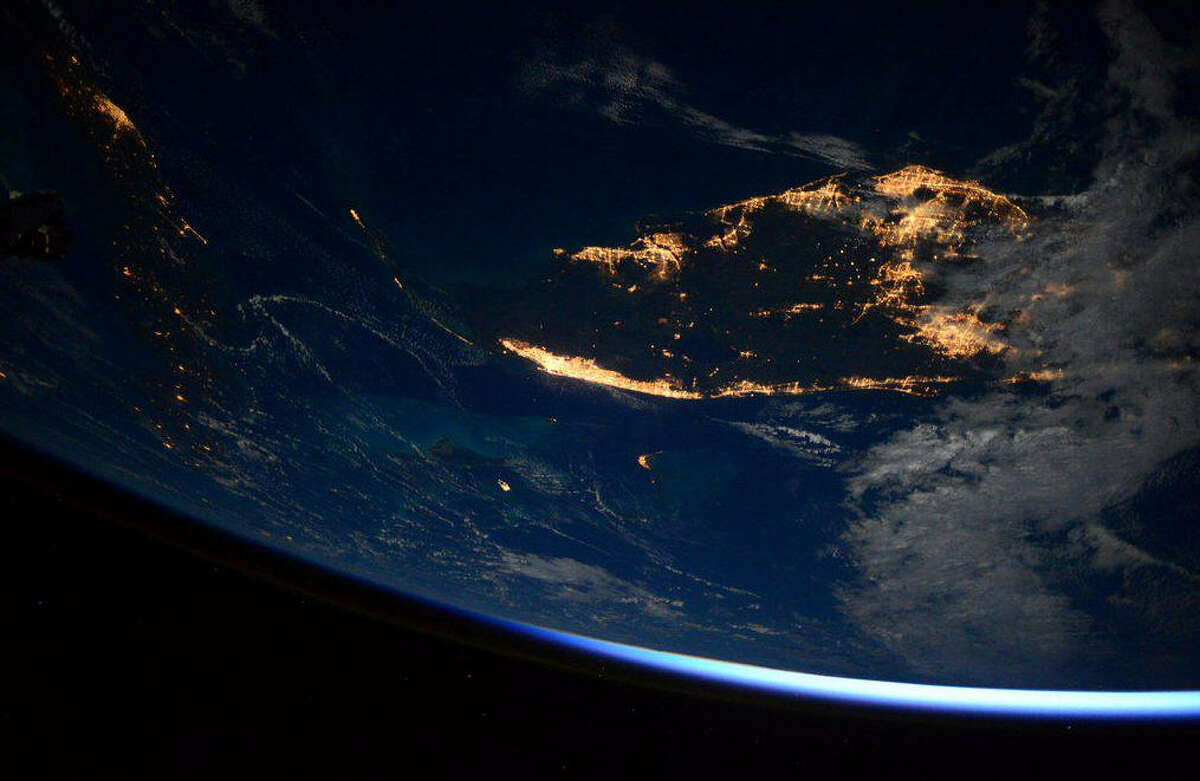 Реальное фото земли из космоса