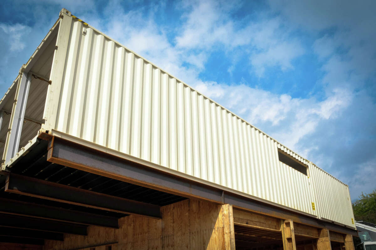 Go inside a Dallas home made of shipping containers