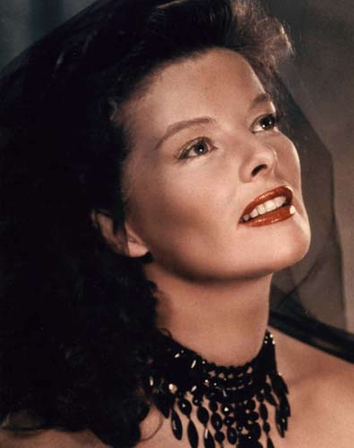 Katharine Hepburn - Hartford This 1940 file photo shows US actress Katharine Hepburn, who died Sunday, 29 June 2003, at the age of 96 surrounded by her family and friends at her home in Old Saybrook, Connecticut. A Hollywood icon, Hepburn's career spanned six decades during which she became one of the most-acclaimed actresses of all time, winning four Academy Awards. Head over to findagrave.com to see photos.