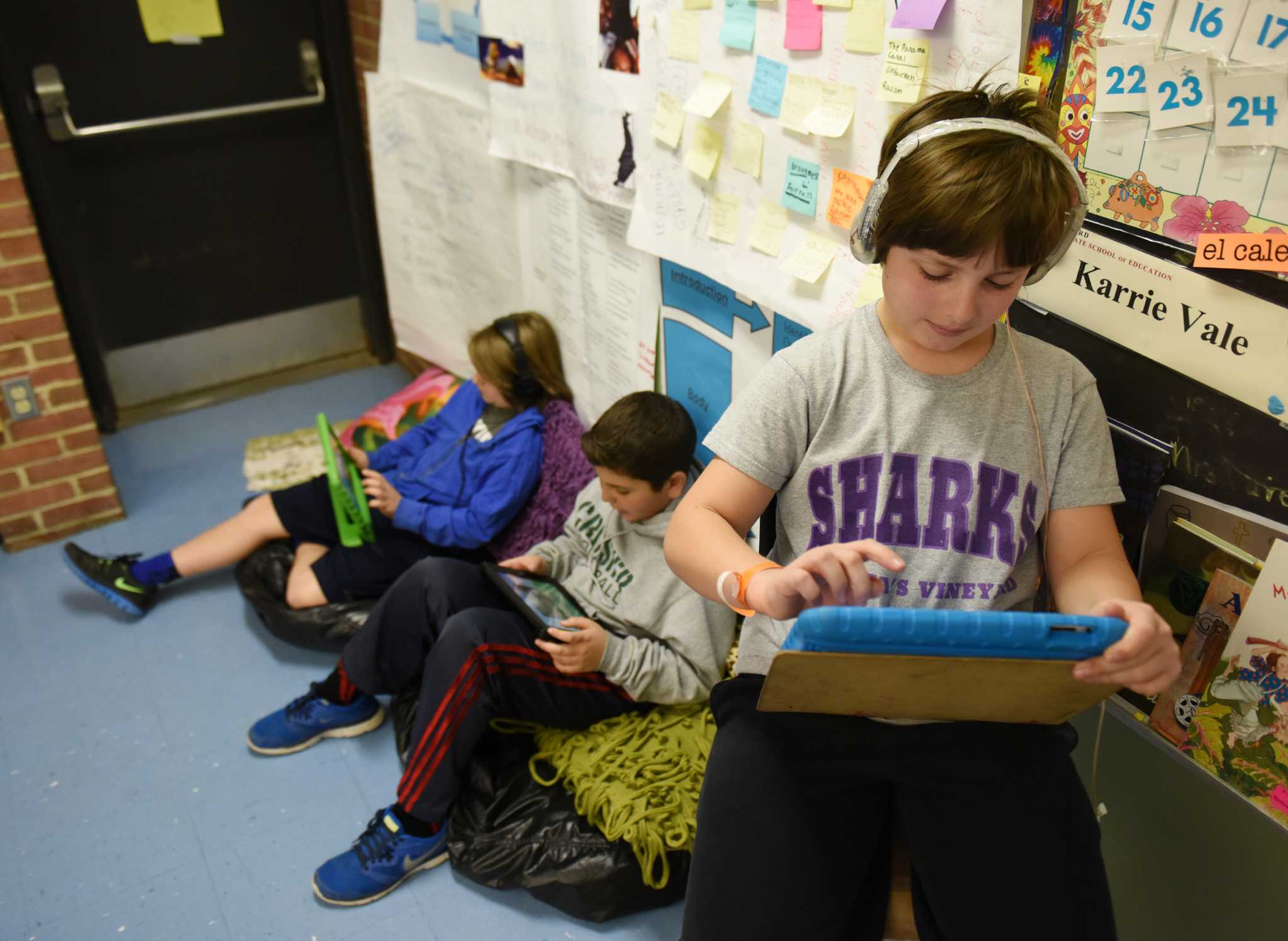 Tech helps learning at Parkway School