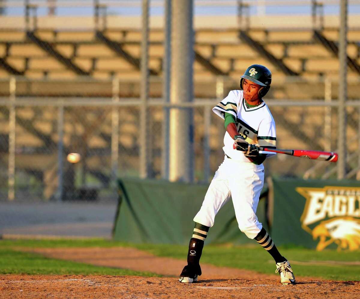 Cy Falls batter Tyriece Silas has been solid at the plate this season for the Golden Eagles.