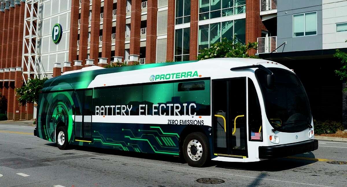 Proterra’s electric buses will soon be built at a factory in Los Angeles County.