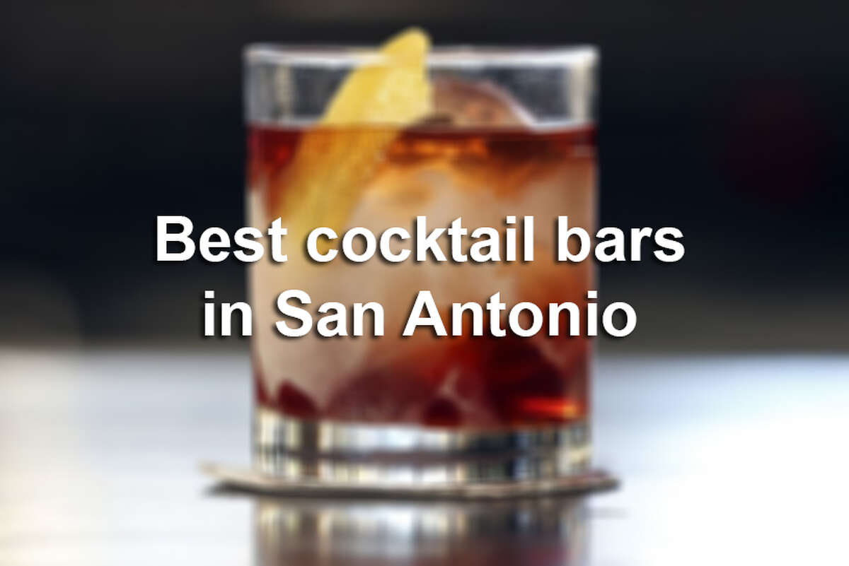 Click through the slideshow for the Express-News' cocktail bar recommendations.