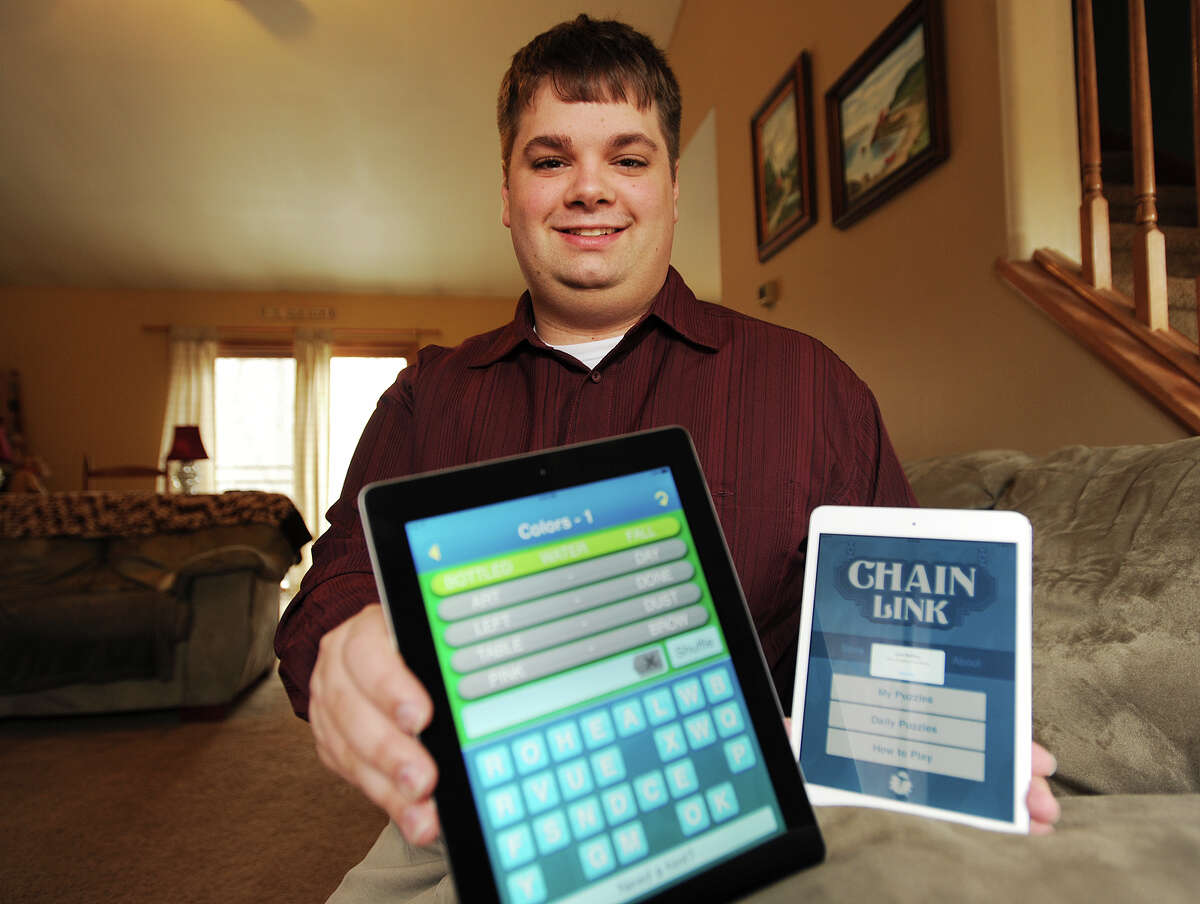 Shelton men create word game