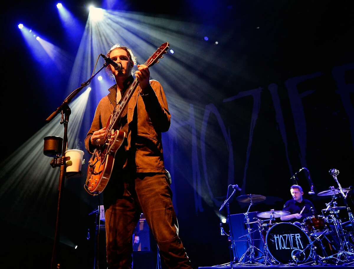LAS VEGAS, NV - APRIL 09: Recording artist Andrew Hozier-Byrne of Hozier performs at The Chelsea at The Cosmopolitan of Las Vegas on April 9, 2015 in Las Vegas, Nevada. (Photo by Ethan Miller/Getty Images)