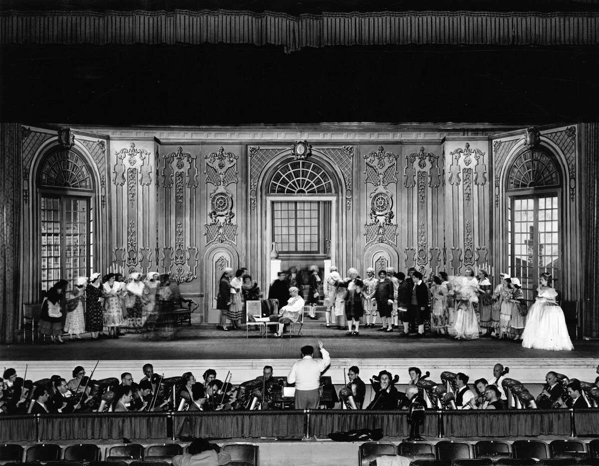 A performance of La Traviata at Municipal Auditorium is seen in this undated photo.