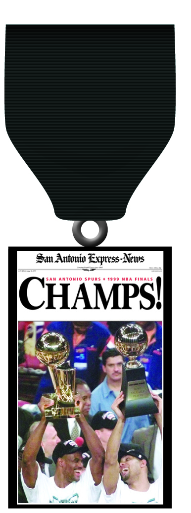 San Antonio Spurs 1999 NBA Title San Antonio Express News 